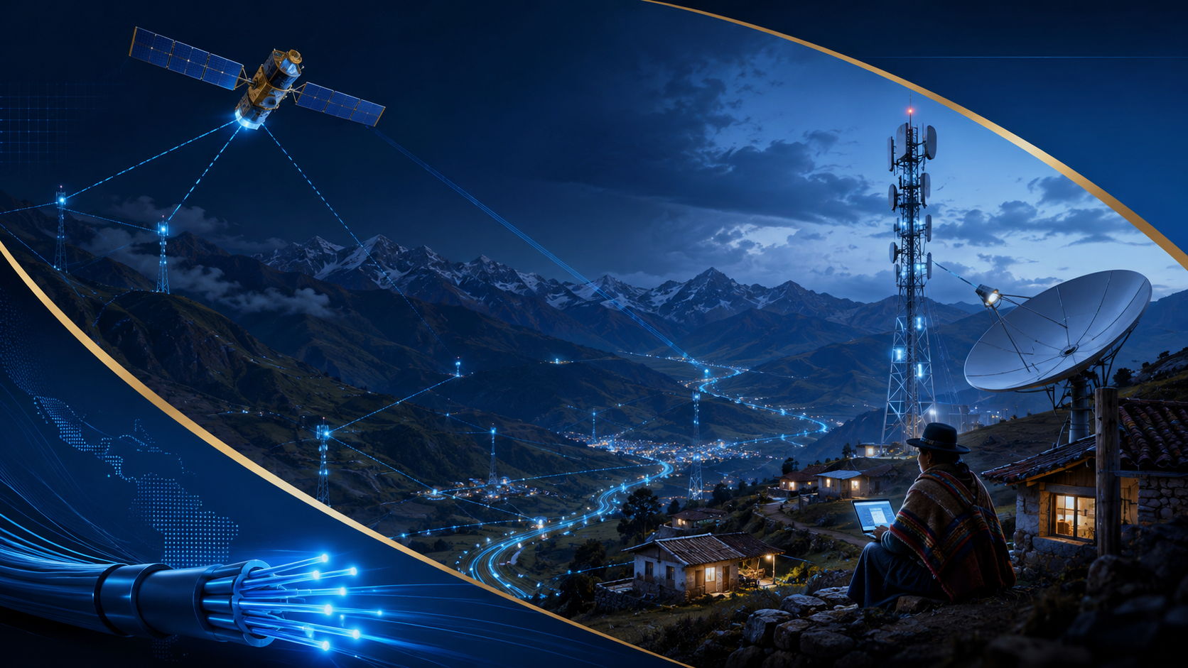 Conectividad rural: fibra, satélite y backhaul como problema regulatorio