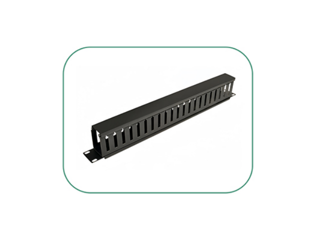 SL-CM19-01 – Organizador de cable 1U para rack 19 pulgadas