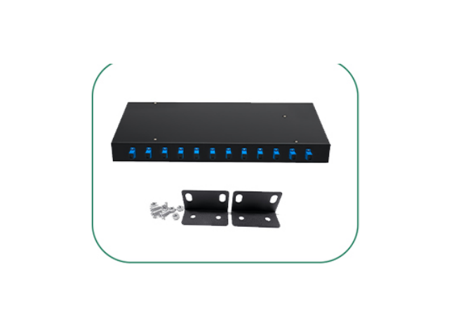 SL-R12 – Patch panel rack 19 pulgadas 12 puertos SC