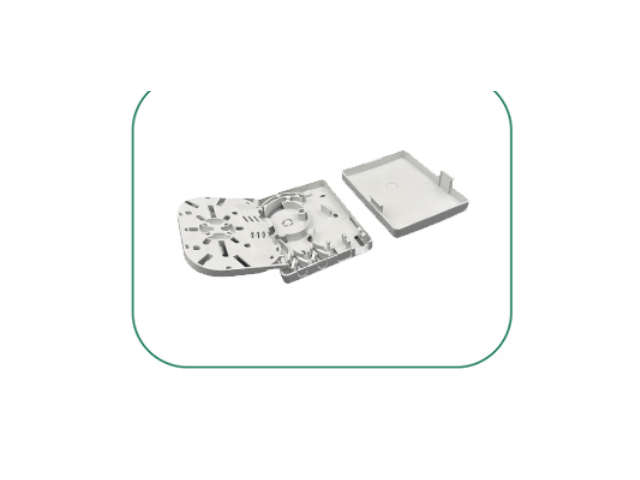 SL-T02-D – Caja FTTH 2 cores tipo roseta