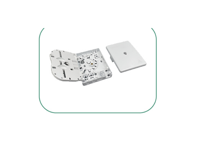 SL-T02-F – Caja FTTH 2 cores plana